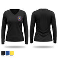 Greer Criminal Investigations Division Women's Long Sleeve V-neck Shirt - 1