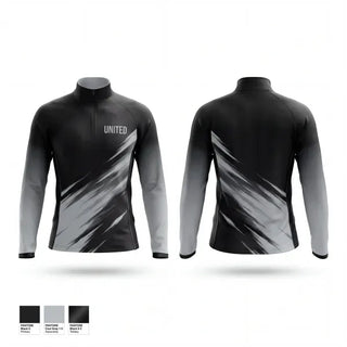 Quarter Zip Jacket, UNITED, Men's Basketball, Teamtime, Team time, sublimation, custom sports apparel, team uniforms, spirit wear, spiritwear, sports uniforms, custom shirts, team store, custom team store, fundraiser sports, apparel fundraiser