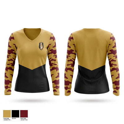 Alianza Deportiva Women's Long Sleeve V-neck Shirt - 1