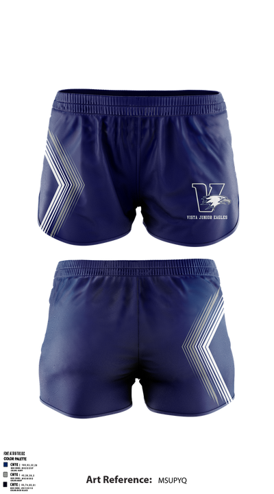 Vista Junior Eagles 88108764 Womens Soccer Shorts - 1