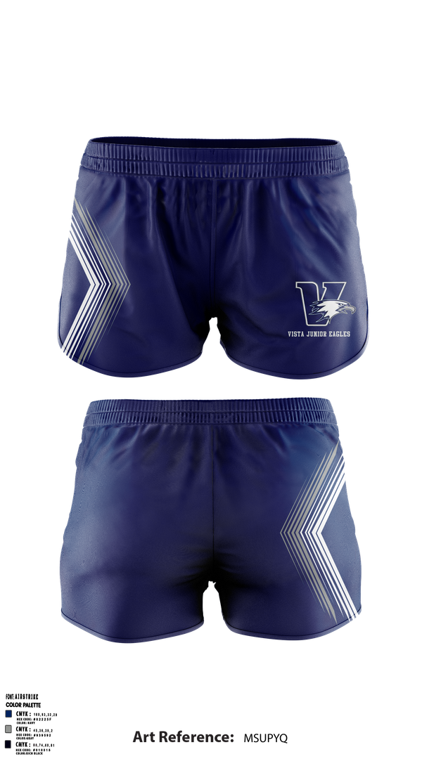 Womens Soccer Shorts, Vista Junior Eagles, , Teamtime, Team time, sublimation, custom sports apparel, team uniforms, spirit wear, spiritwear, sports uniforms, custom shirts, team store, custom team store, fundraiser sports, apparel fundraiser