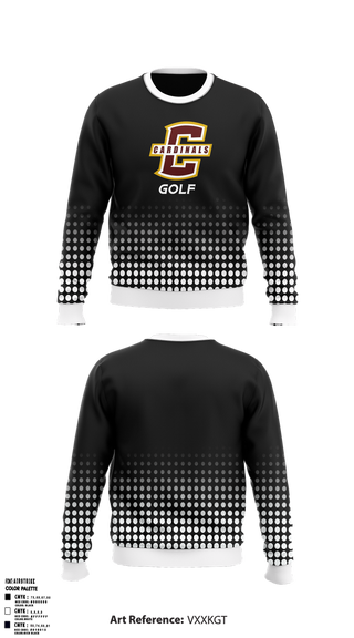 Crew Neck Sweatshirt, Joseph Case Golf, Golf, Teamtime, Team time, sublimation, custom sports apparel, team uniforms, spirit wear, spiritwear, sports uniforms, custom shirts, team store, custom team store, fundraiser sports, apparel fundraiser