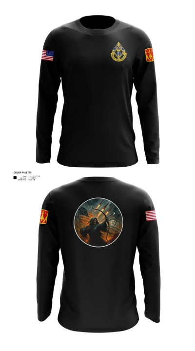 HHB, 31st ADA BDE 93964777 Long Sleeve Performance Shirt 21