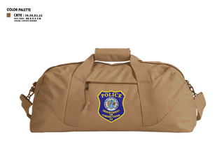 Duffle Bag, New Jersey Department of Corrections, Police, Teamtime, Team time, sublimation, custom sports apparel, team uniforms, spirit wear, spiritwear, sports uniforms, custom shirts, team store, custom team store, fundraiser sports, apparel fundraiser