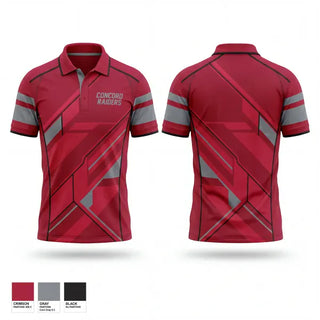 Short Sleeve Performance Polo, Concord Raiders, Women's Lacrosse, Teamtime, Team time, sublimation, custom sports apparel, team uniforms, spirit wear, spiritwear, sports uniforms, custom shirts, team store, custom team store, fundraiser sports, apparel fundraiser