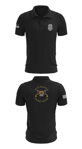 Short Sleeve Performance Polo, MADDAWGS 557 MP CO, Army, Teamtime, Team time, sublimation, custom sports apparel, team uniforms, spirit wear, spiritwear, sports uniforms, custom shirts, team store, custom team store, fundraiser sports, apparel fundraiser