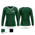 Lady Mustangs 21976044 Women's Long Sleeve V-neck Shirt - 2