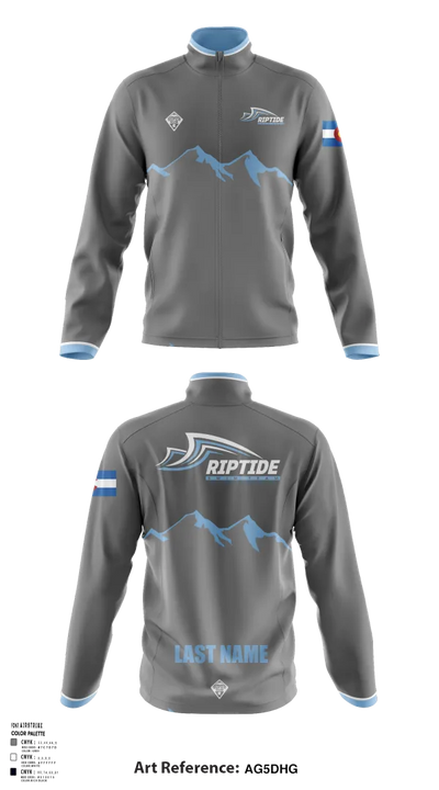 Riptide Swim Team 57097736 Fleece Jacket - 10