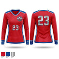Southport Women's Long Sleeve V-neck Shirt - 1