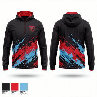 Windbreaker, Victory Christian Academy Storm, Baseball, Teamtime, Team time, sublimation, custom sports apparel, team uniforms, spirit wear, spiritwear, sports uniforms, custom shirts, team store, custom team store, fundraiser sports, apparel fundraiser