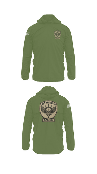 Windbreaker, 112th Signal Battalion Bravo Company, , Teamtime, Team time, sublimation, custom sports apparel, team uniforms, spirit wear, spiritwear, sports uniforms, custom shirts, team store, custom team store, fundraiser sports, apparel fundraiser