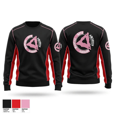 Crew Neck Sweatshirt, Triad Martial Arts, , Teamtime, Team time, sublimation, custom sports apparel, team uniforms, spirit wear, spiritwear, sports uniforms, custom shirts, team store, custom team store, fundraiser sports, apparel fundraiser