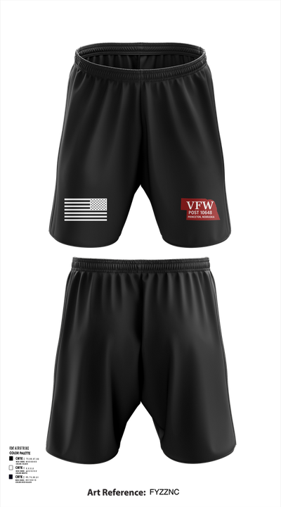 VFW Post 10648 14748257 Athletic Shorts With Pockets - 108