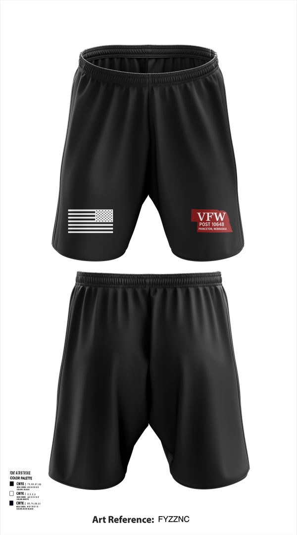 Athletic Shorts With Pockets, VFW Post 10648, , Teamtime, Team time, sublimation, custom sports apparel, team uniforms, spirit wear, spiritwear, sports uniforms, custom shirts, team store, custom team store, fundraiser sports, apparel fundraiser
