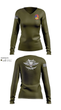ALSS 38949354 Women's Long Sleeve V-neck Shirt - 20