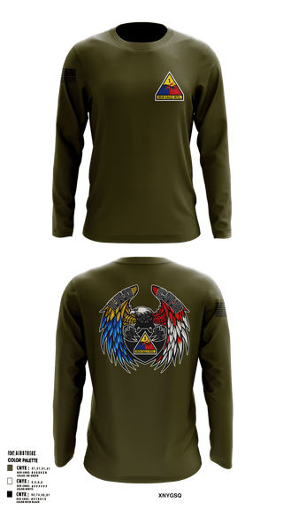 Long Sleeve Performance Shirt, 1 AD CAB, Army, Teamtime, Team time, sublimation, custom sports apparel, team uniforms, spirit wear, spiritwear, sports uniforms, custom shirts, team store, custom team store, fundraiser sports, apparel fundraiser