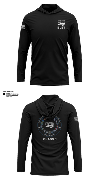Long Sleeve Performance Shirt with hood, 319th IEW, , Teamtime, Team time, sublimation, custom sports apparel, team uniforms, spirit wear, spiritwear, sports uniforms, custom shirts, team store, custom team store, fundraiser sports, apparel fundraiser
