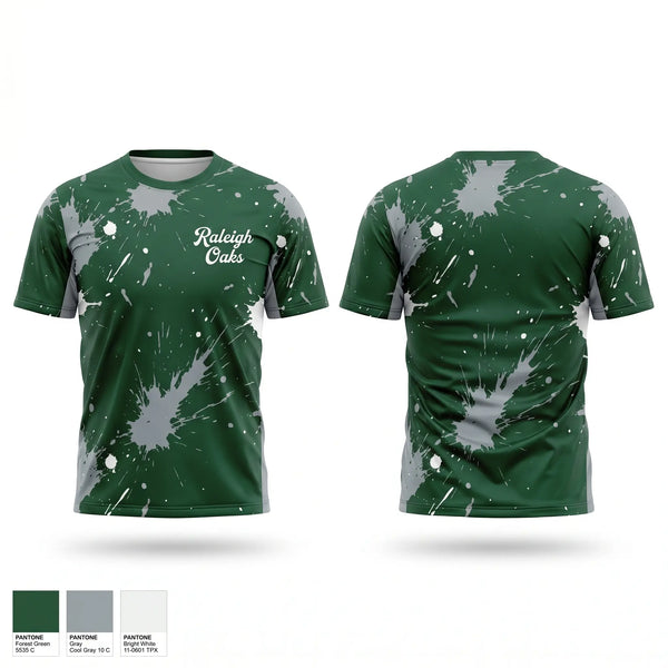 Short Sleeve Performance Shirt, Raleigh Oaks, Baseball, Teamtime, Team time, sublimation, custom sports apparel, team uniforms, spirit wear, spiritwear, sports uniforms, custom shirts, team store, custom team store, fundraiser sports, apparel fundraiser