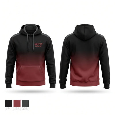 Lowell black Hoodie - 2