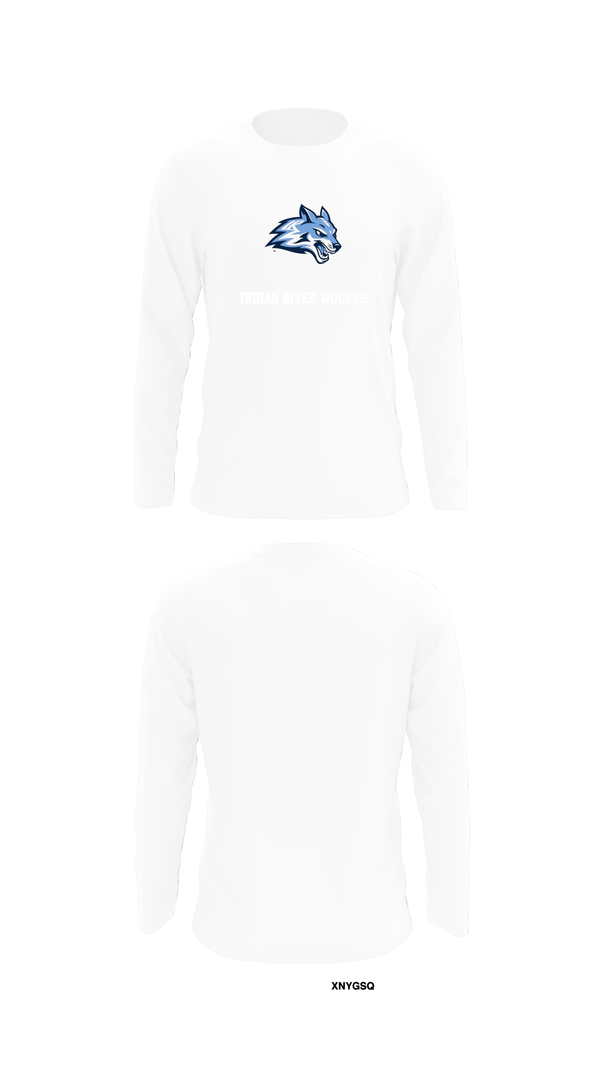 Long Sleeve Performance Shirt, Indian River Wolves, Wrestling, Teamtime, Team time, sublimation, custom sports apparel, team uniforms, spirit wear, spiritwear, sports uniforms, custom shirts, team store, custom team store, fundraiser sports, apparel fundraiser
