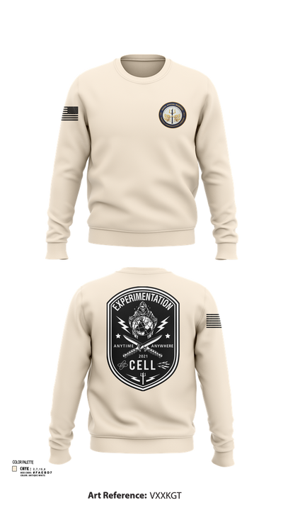 TCC-1 experimentation 62781886 Crew Neck Sweatshirt - 101
