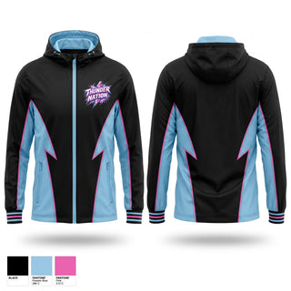 Windbreaker, Thunder Nation, Men's Basketball, Teamtime, Team time, sublimation, custom sports apparel, team uniforms, spirit wear, spiritwear, sports uniforms, custom shirts, team store, custom team store, fundraiser sports, apparel fundraiser