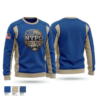 Crew Neck Sweatshirt, Finest Football Team, Police, Teamtime, Team time, sublimation, custom sports apparel, team uniforms, spirit wear, spiritwear, sports uniforms, custom shirts, team store, custom team store, fundraiser sports, apparel fundraiser