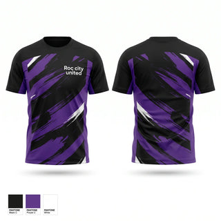 Short Sleeve Performance Shirt, Roc city united, Men's Basketball, Teamtime, Team time, sublimation, custom sports apparel, team uniforms, spirit wear, spiritwear, sports uniforms, custom shirts, team store, custom team store, fundraiser sports, apparel fundraiser