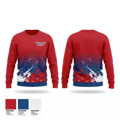 Firebaugh Eagles Crew Neck Sweatshirt - 2