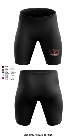 Mens Compression Shorts, Carolina Track Hawks, Track & Field, Teamtime, Team time, sublimation, custom sports apparel, team uniforms, spirit wear, spiritwear, sports uniforms, custom shirts, team store, custom team store, fundraiser sports, apparel fundraiser