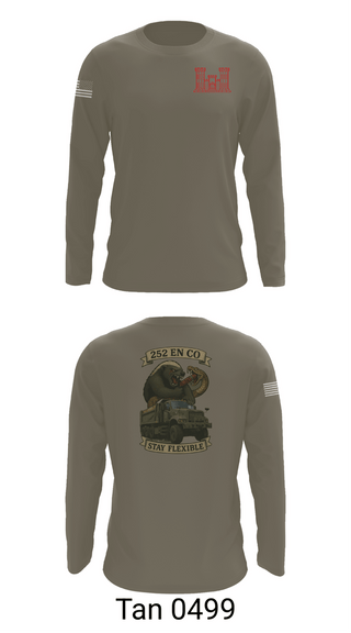 Long Sleeve Performance Shirt, 252 EN CO, National Guard, Teamtime, Team time, sublimation, custom sports apparel, team uniforms, spirit wear, spiritwear, sports uniforms, custom shirts, team store, custom team store, fundraiser sports, apparel fundraiser