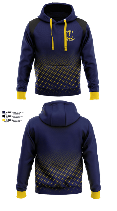 Ilwaco Lady Fishermen Volleyball 70277237 Hoodie - 1