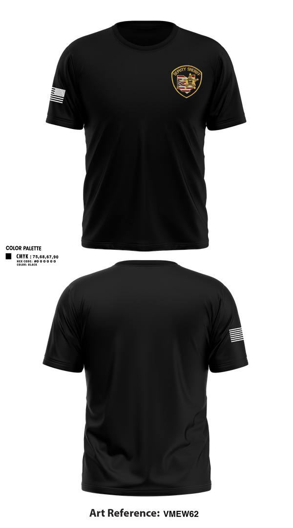 Butler County Sheriff’s Office  Old School Cotton Feel Shirt - 1