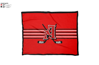 Blanket, Altoona Youth Hockey Association, Ice Hockey, Teamtime, Team time, sublimation, custom sports apparel, team uniforms, spirit wear, spiritwear, sports uniforms, custom shirts, team store, custom team store, fundraiser sports, apparel fundraiser