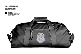 Duffle Bag, Salem Police, Police, Teamtime, Team time, sublimation, custom sports apparel, team uniforms, spirit wear, spiritwear, sports uniforms, custom shirts, team store, custom team store, fundraiser sports, apparel fundraiser