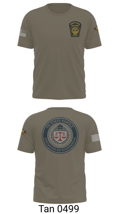 Specialized Sex Offender Supervision 79544168 Old School Cotton Feel Shirt - 67