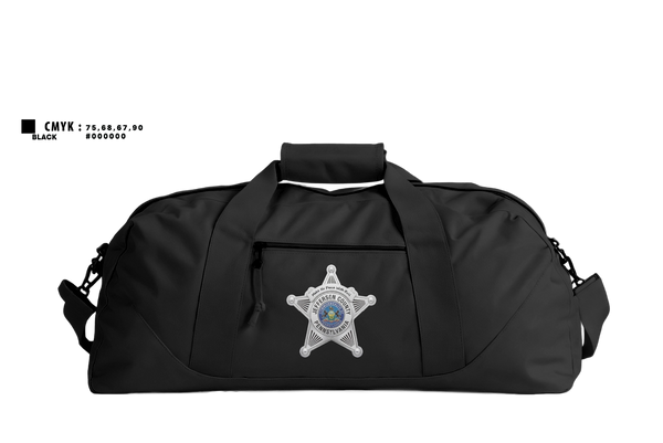 Duffle Bag, Jefferson County Sheriff's Office, Police, Teamtime, Team time, sublimation, custom sports apparel, team uniforms, spirit wear, spiritwear, sports uniforms, custom shirts, team store, custom team store, fundraiser sports, apparel fundraiser