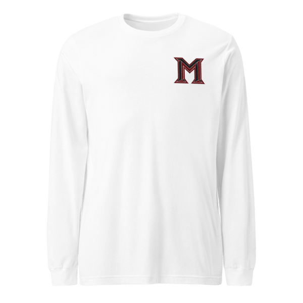 Magdalena High School Baseball 69500087 Unisex Long Sleeve Tee | Bella + Canvas 3501
