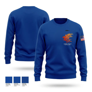 Crew Neck Sweatshirt, Central Oregon Rappellers, Fire Department, Teamtime, Team time, sublimation, custom sports apparel, team uniforms, spirit wear, spiritwear, sports uniforms, custom shirts, team store, custom team store, fundraiser sports, apparel fundraiser