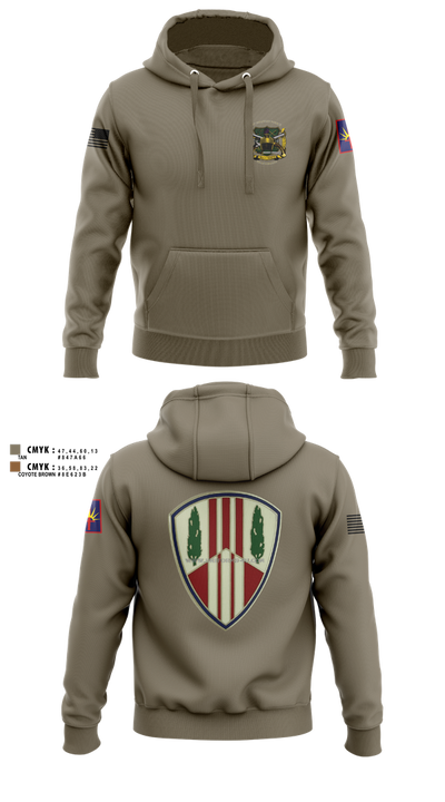 107th MP Company 21202425 Hoodie - 2
