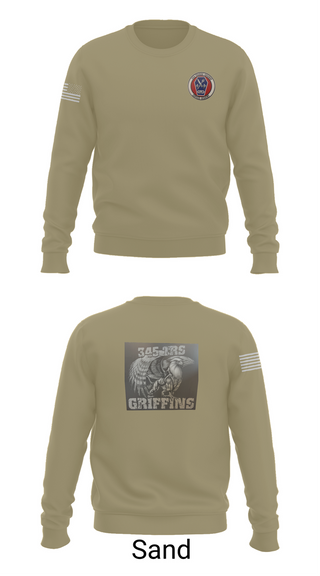 Crew Neck Sweatshirt, 345th TRS, , Teamtime, Team time, sublimation, custom sports apparel, team uniforms, spirit wear, spiritwear, sports uniforms, custom shirts, team store, custom team store, fundraiser sports, apparel fundraiser