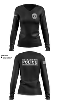 Emergency Service Unit 40804192 Women's Long Sleeve V-neck Shirt - 32