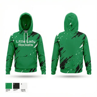 Hoodie, Little Lady Rockets, Softball, Teamtime, Team time, sublimation, custom sports apparel, team uniforms, spirit wear, spiritwear, sports uniforms, custom shirts, team store, custom team store, fundraiser sports, apparel fundraiser