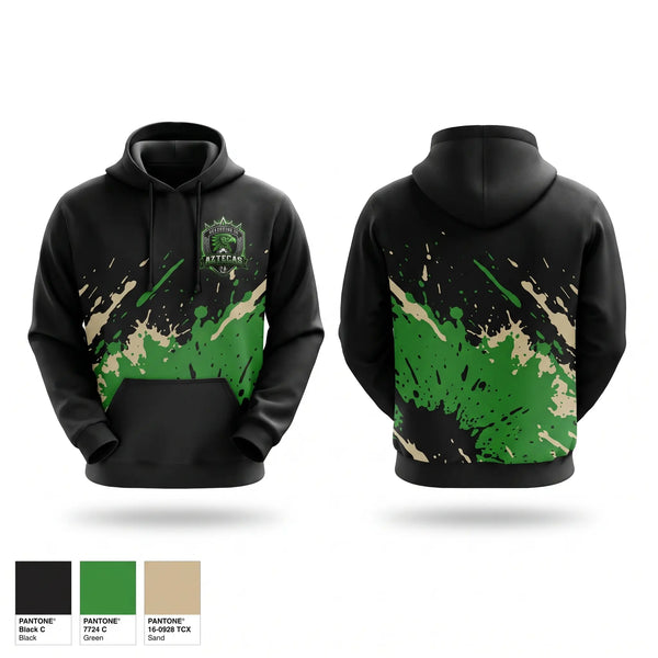 Hoodie, Aztecas, Women's Soccer, Teamtime, Team time, sublimation, custom sports apparel, team uniforms, spirit wear, spiritwear, sports uniforms, custom shirts, team store, custom team store, fundraiser sports, apparel fundraiser