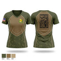 351st Women's Short Sleeve V-neck Shirt - 1