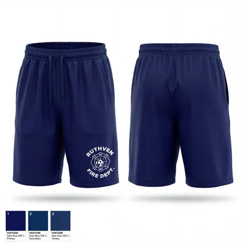 Athletic Shorts With Pockets, Ruthven Fire Department, Fire Department, Teamtime, Team time, sublimation, custom sports apparel, team uniforms, spirit wear, spiritwear, sports uniforms, custom shirts, team store, custom team store, fundraiser sports, apparel fundraiser