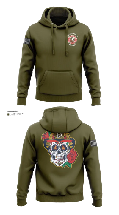 Carpentersville Fire Department 52158463 Hoodie - 23