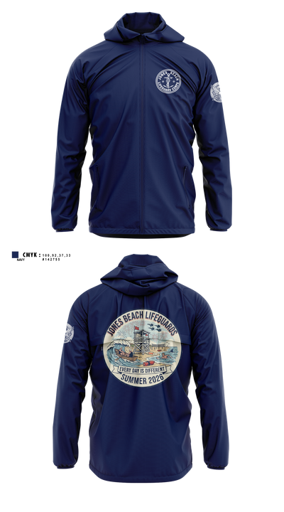Jones Beach Lifeguard Corp Windbreaker - 3