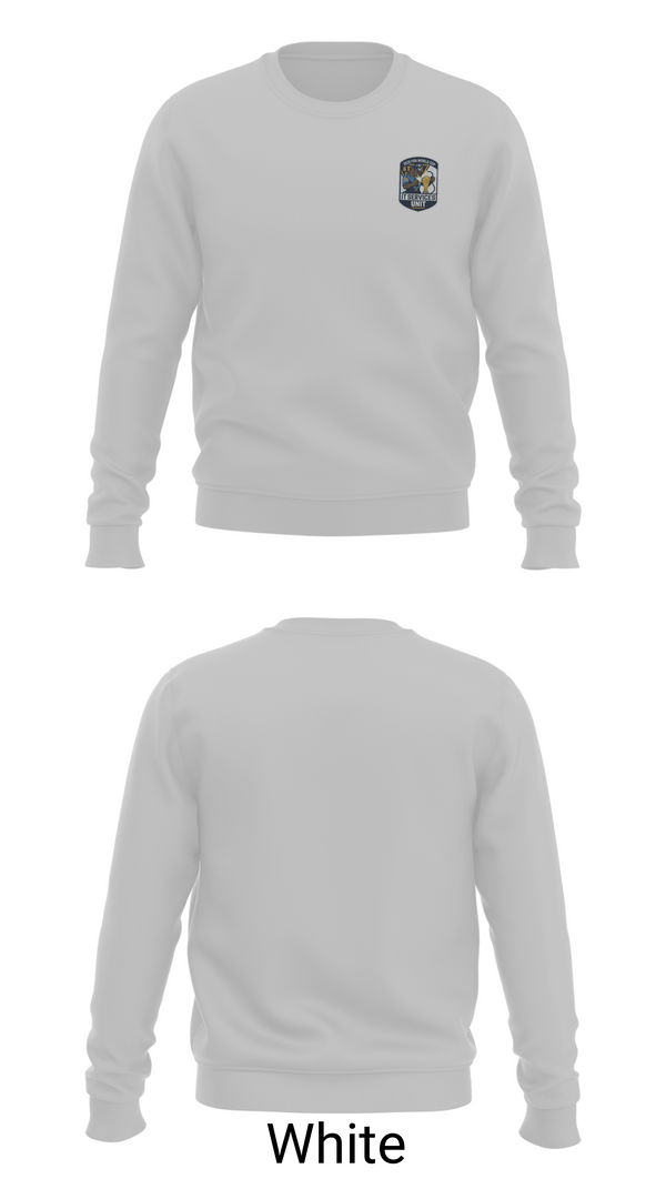 Crew Neck Sweatshirt, New Jersey State Police - IT Services Unit, Police, Teamtime, Team time, sublimation, custom sports apparel, team uniforms, spirit wear, spiritwear, sports uniforms, custom shirts, team store, custom team store, fundraiser sports, apparel fundraiser