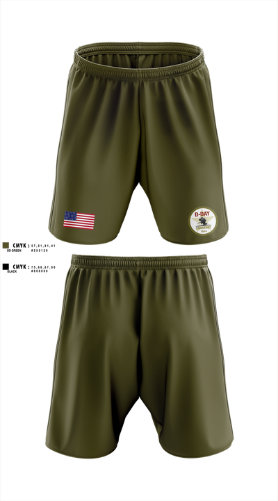 D-Day Ohio, Inc Athletic Shorts With Pockets - 2